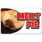 Signmission Meat Pie Banner Concession Stand Food Truck Single Sided B-72 Meat Pie19 - alternate 1